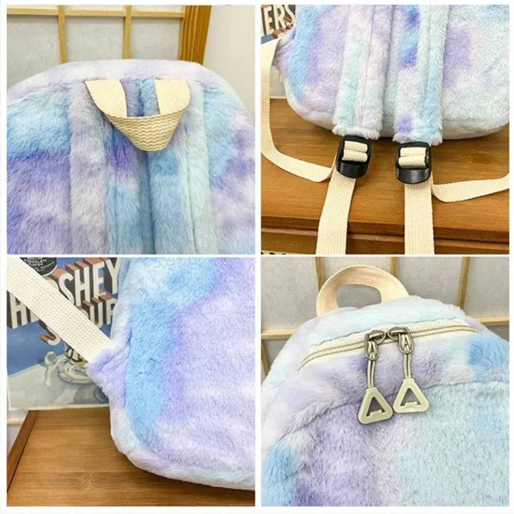 Sac à dos léger de couleur unie pour étudiante – Image 14