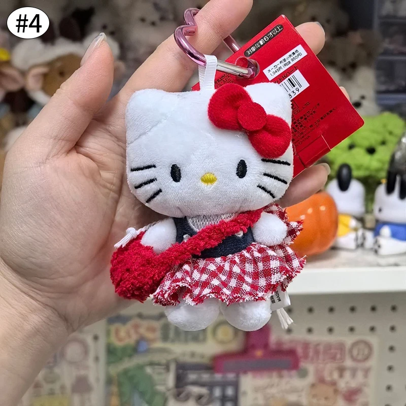 Adorable porte-clés en peluche Hello Kitty, breloque à suspendre pour sac – Image 28