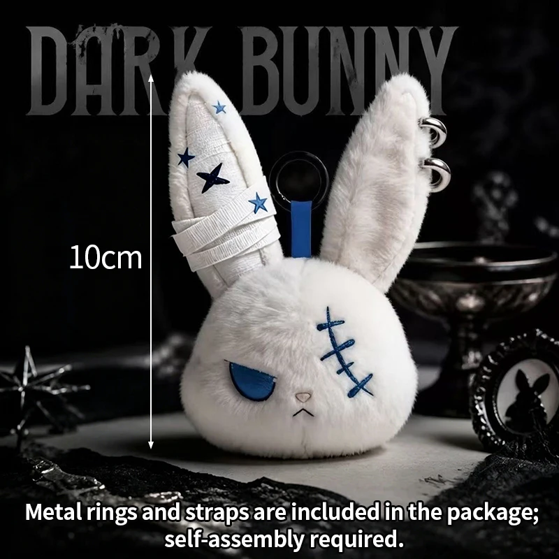 Pendentif poupée lapin sombre style horreur – Image 5