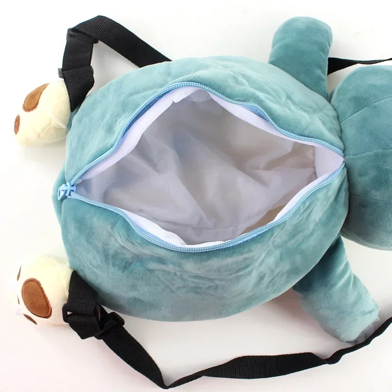 Sac à dos en peluche Pokémon Ronflex (style dessin animé) – Image 5