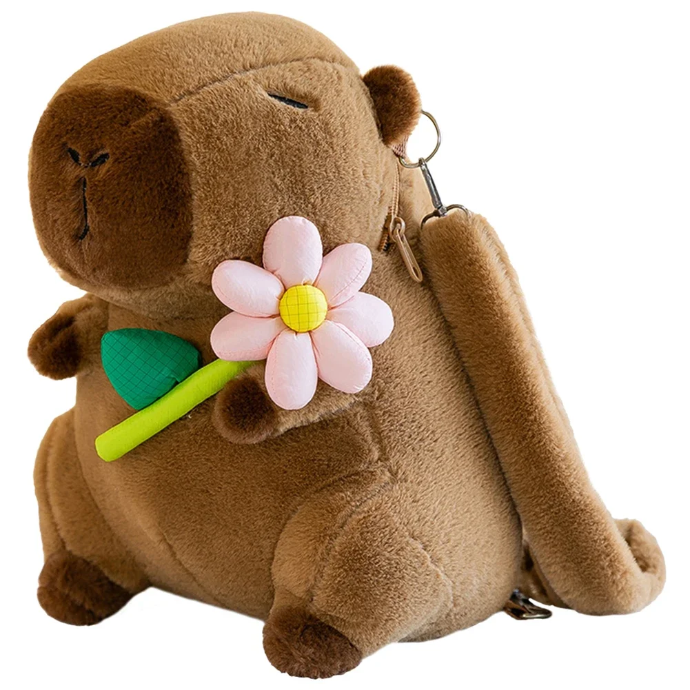 Sac à dos en peluche Capybara – Image 8