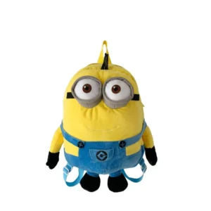 Sac à dos en polaire « Minions » avec peluche intégrée